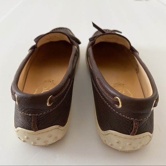 Tod's Slip On Moccasin Gommino Loafers Leather - Picture 4 of 7